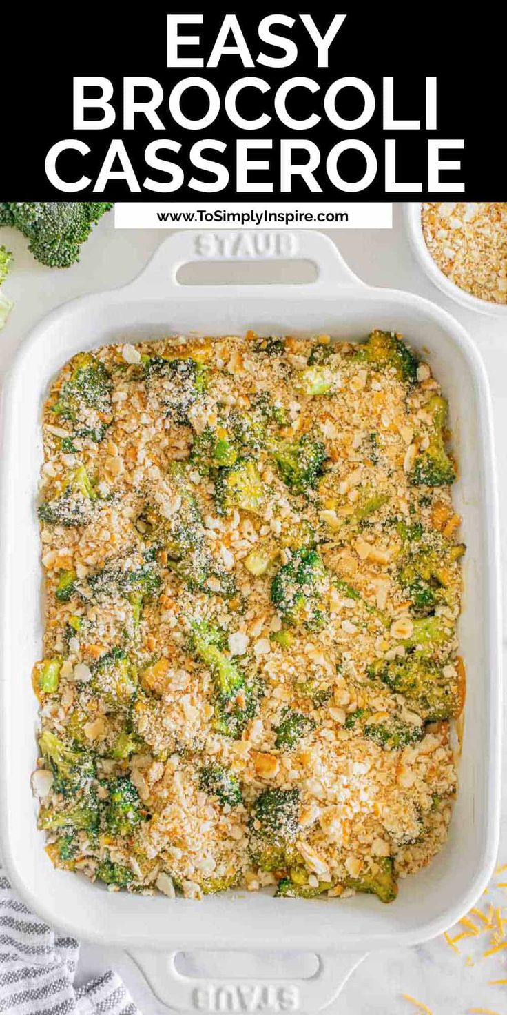 Creamy Cheesy Broccoli Casserole: A Family Favorite Recipe
